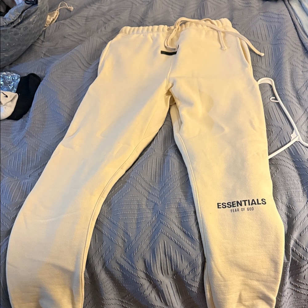 Fear of God Essentials Light Cream Joggers